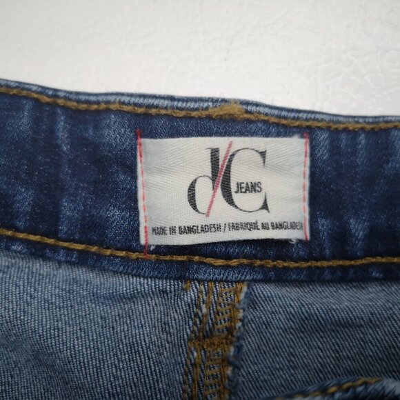 DC Jeans Curvy Ladies Size 22 Medium Wash Jean Shorts - Picture 3 of 11